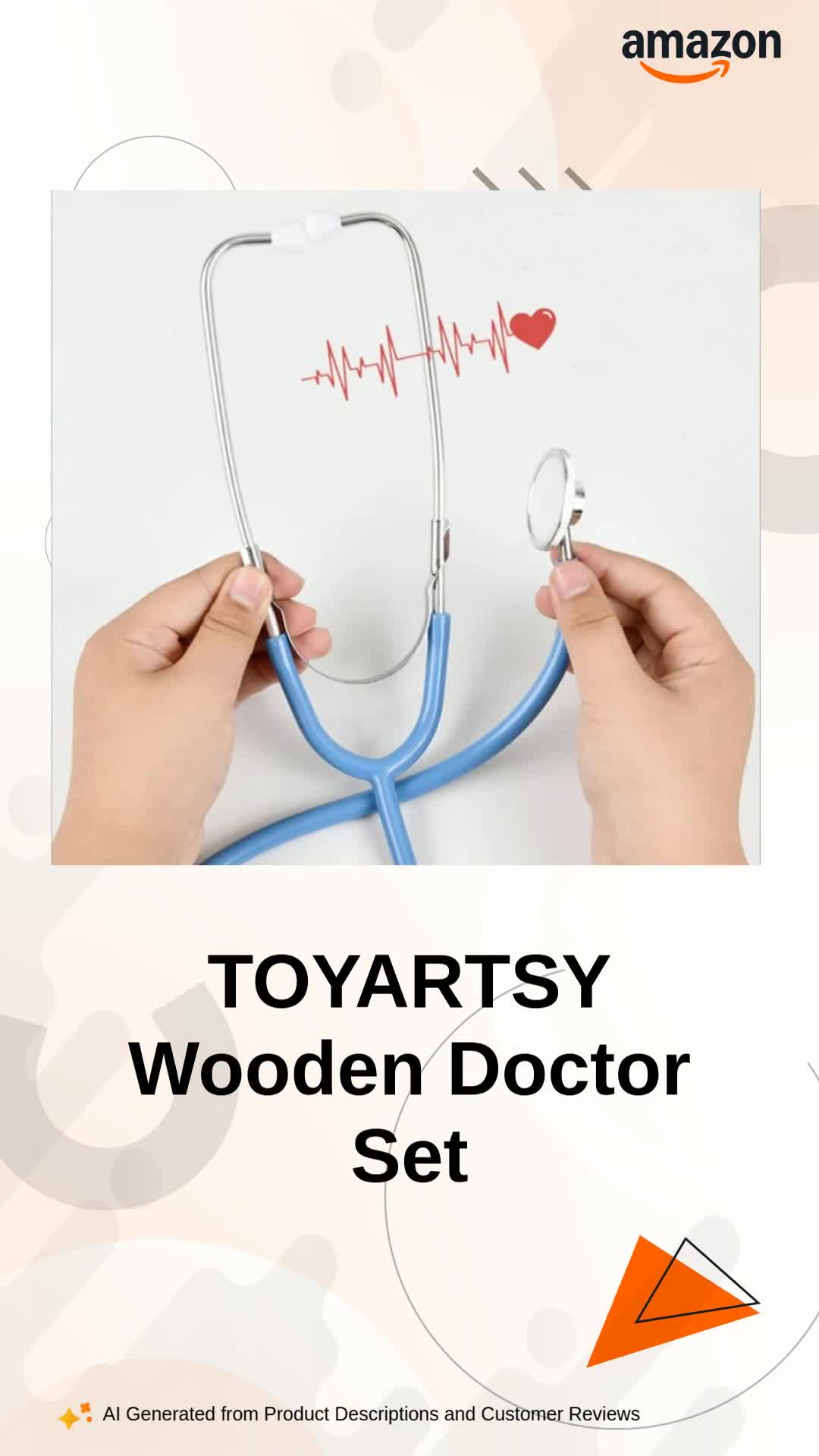 Buy TOYARTSY Wooden Doctor and Dentist Pretend Play Set for Kids